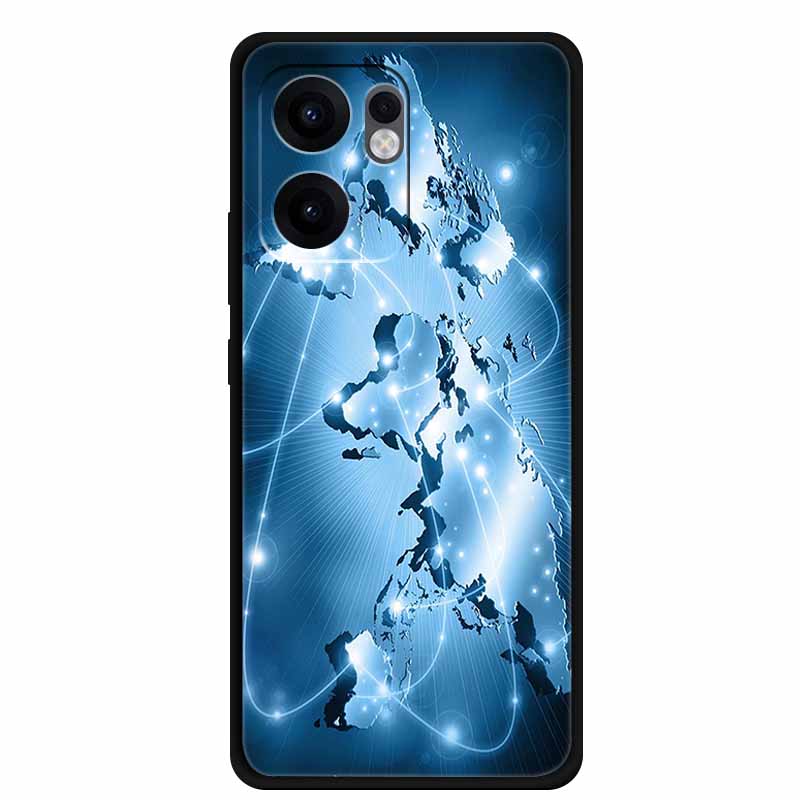 Phone Case For OPPO Reno 13F Case 13 F Coque Black Silicone Soft TPU Back Cover Bag For OPPO Reno13F A5x Case Protective Shell