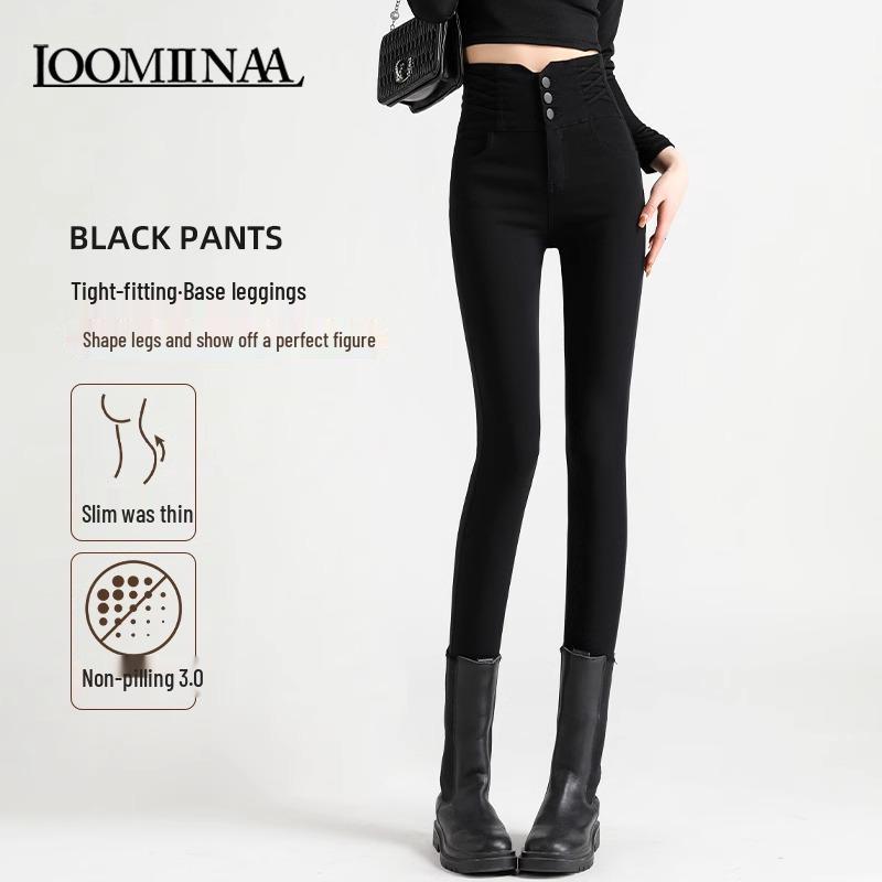 

Women s High Waist Black Skinny Leggings - Spring 2025 Collection XL for 116-125 lbs