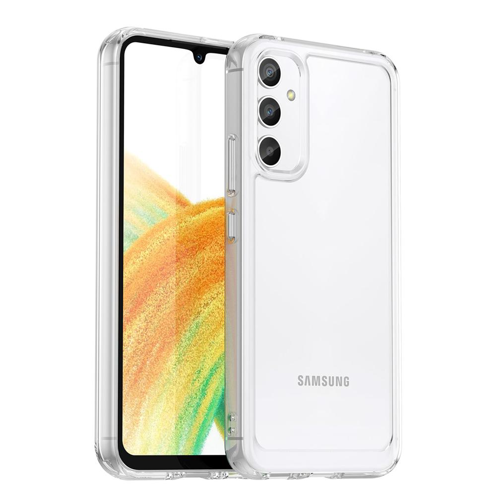 

Прозрачный противоударный чехол KEYSION для Samsung A54 5G A34 A24 A14 LTE A04S, прозрачный мягкий силиконовый чехол из ТПУ для Galaxy M54 M14 F54 for Samsung F54 5G чистый