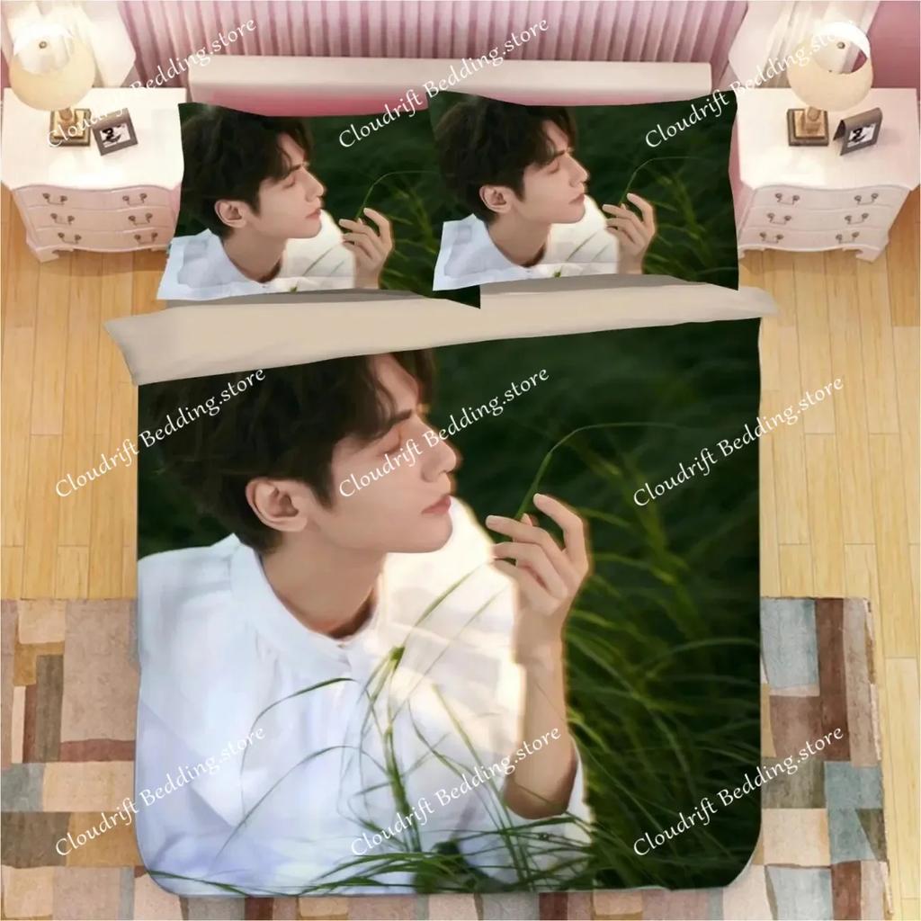 Luo Yunxi Leo HD Poster Doppelbettwäsche-Set TV The Immortality Chu Wanning Drama-Standbilder Einzelzimmer Student Strick026