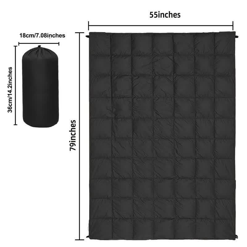 Zhan Shi Classic Plaid Multi-functional Travel Blanket