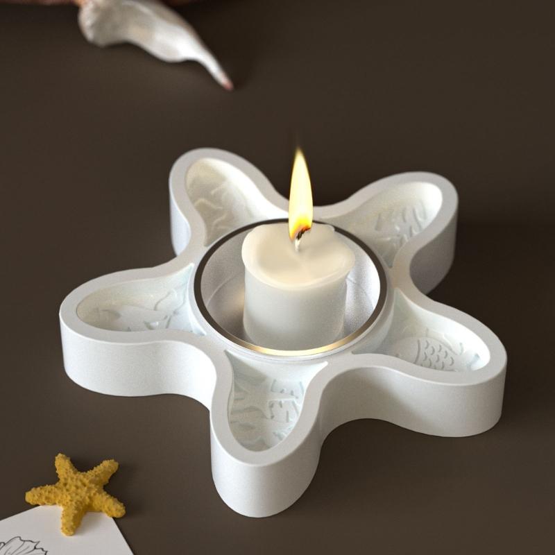 Sturdy Silicone Candle Stand Mould For Customes Craft And Decorative Accessories