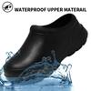 Oil-proof Women's Chef Shoes Non-slip Men's Safety Shoes Soft Waterproof Work Shoes Women's Sandals Spring and Autumn Rain Boots