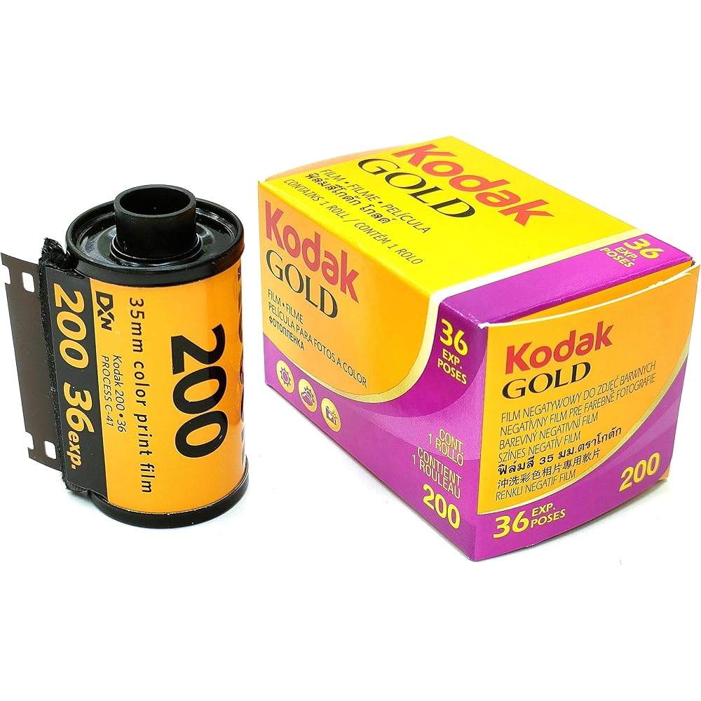 Kodak Gold 200-135 Color Negative Film, 36 Exposures [Parallel Import]