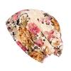 Floral Pattern Chemo Cap Comfortable Head Scarves Creative Stretch Slouchy Turban  Head Covering