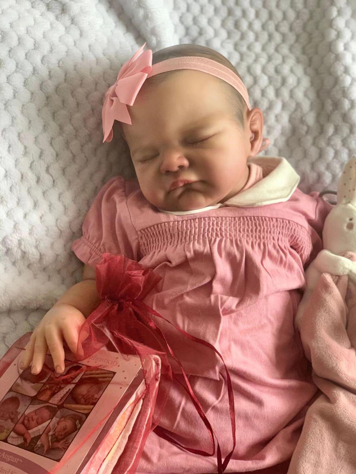 19-inch Newborn August Reborn Baby Doll 19 inches