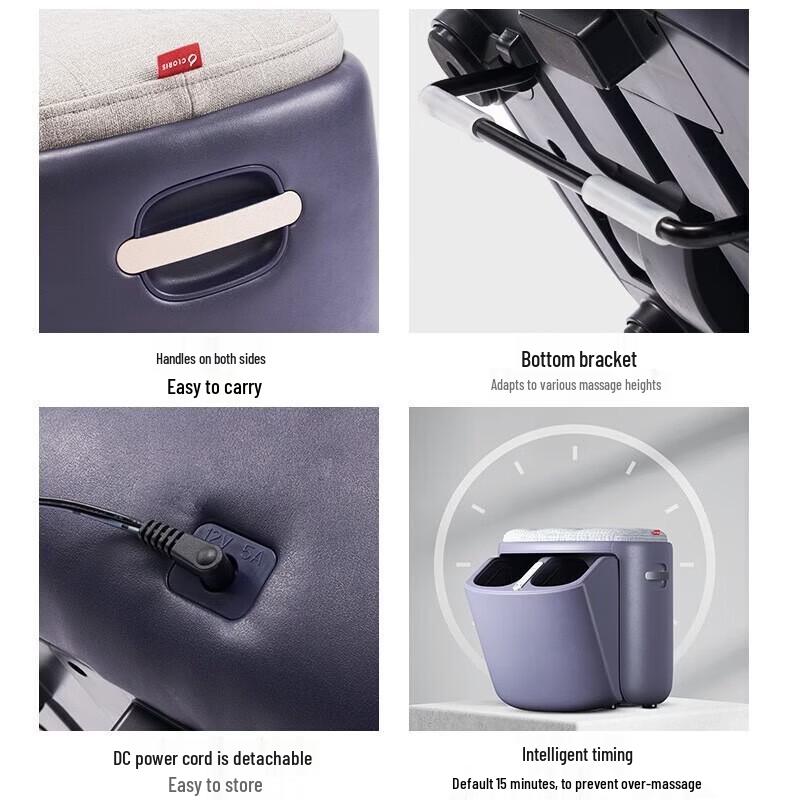 CLORIS Foldable Foot Massager CN plug (adapter included)