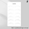 1PC Silicone Semi-permanent Wild Line Eyebrow Tattoo Practice Skin Beginner Embroidery Simulated Brows Training Skin Tattoo Tool
