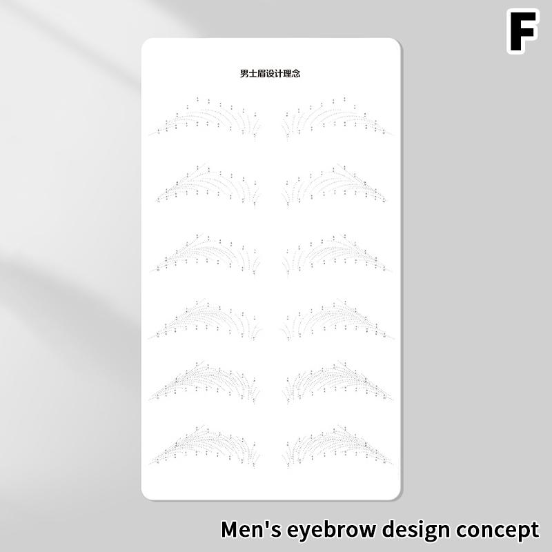 

Semi-Permanent Wild Line Eyebrow Tattoo Practice Skin Beginner Embroidery Silicone Simulated Brows Training Skin Tattoo Tool