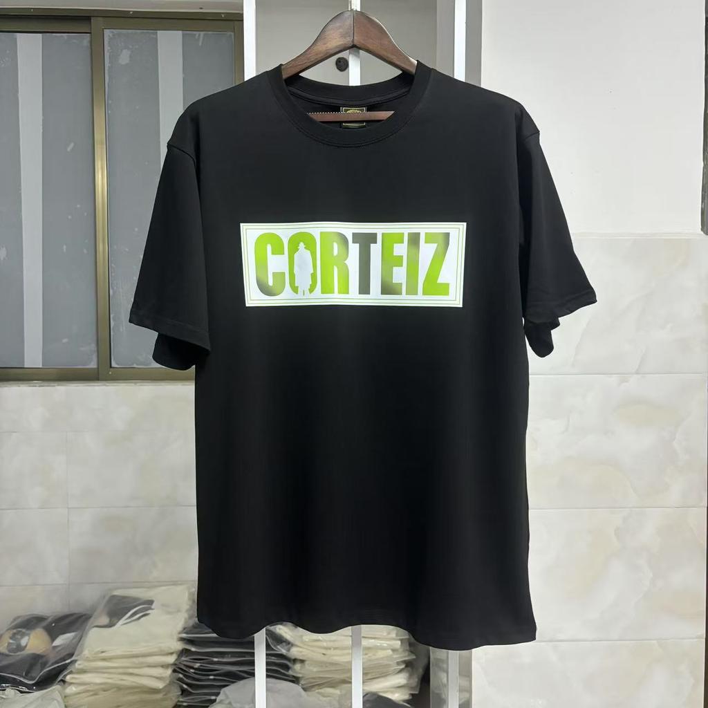 Cross-border New Corteiz Short-sleeved T-shirt Letter Printing Loose Casual Half-sleeve