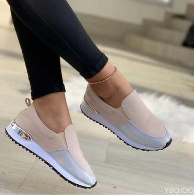 Neuer Damen-Sneaker zum Hineinschlüpfen, flach, lässige Schuhe, Plateau, Sport-Damenschuhe, Outdoor-Laufschuhe, Damen, vulkanisierte Schuhe, Zapatillas Mujer