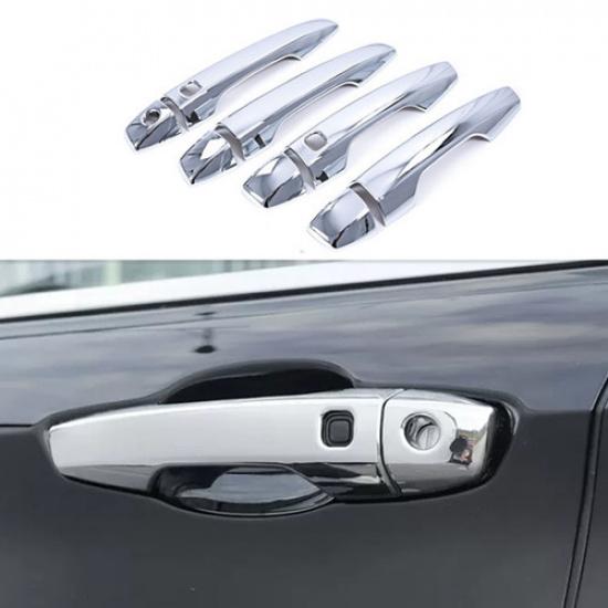For Mitsubishi Outlander 2022 2023 Chrome 8PCS Exterior Door Handle Cover Trim