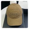 Hot-drilled baseball cap for women, versatile, sun-protective, and high-quality