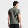FILA Fitness Series Classic Simple Sports Training Casual Versatile Short Sleeve Polo Shirt Men tops Army-Green A51M621110FKK