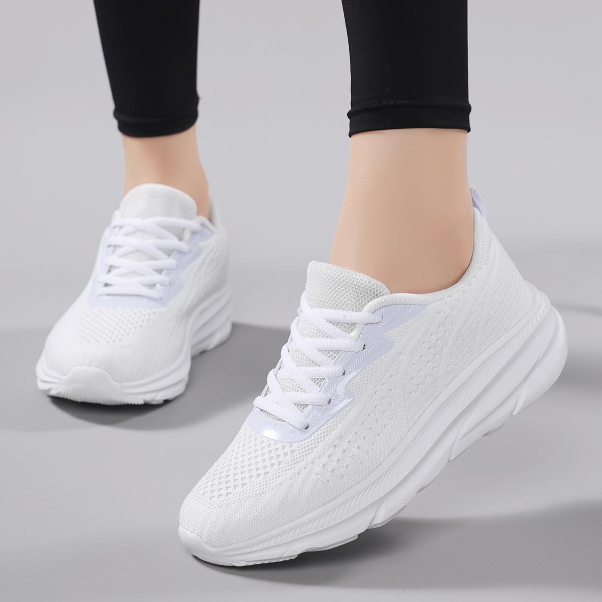 Women s shoes new lightweight non-slip thick-soled lightweight casual running shoes breathable sports 36