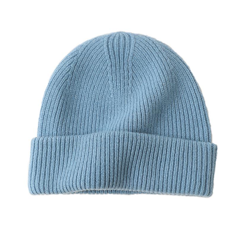 Unisex Korean Style Warm Knit Winter Hat - Fashionable Autumn/Winter Headwear