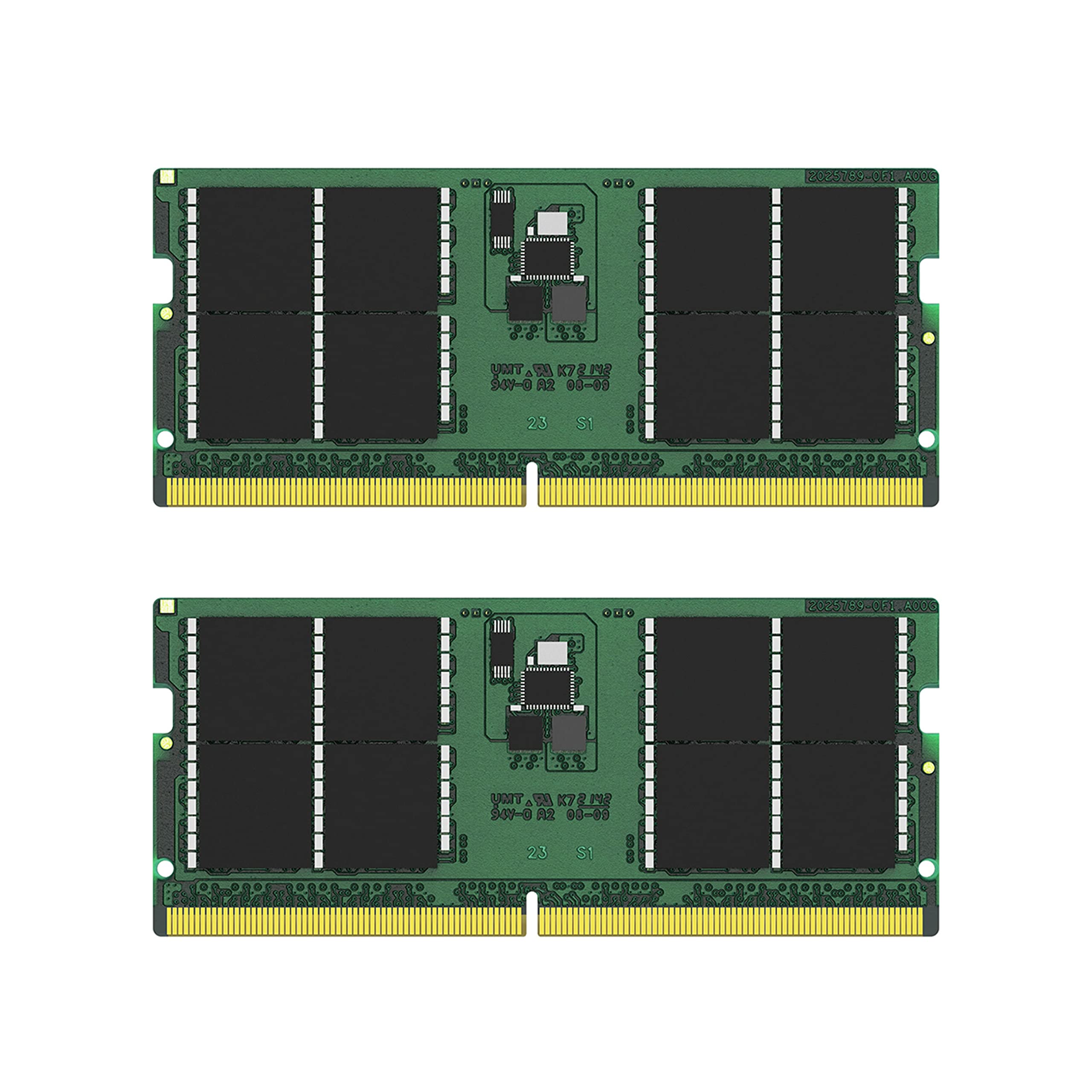 

Kingston Technology Kingston Laptop Memory DDR5 8GB x 2 CL40 Product Lifetime Warranty [100% Compatibility] 4800MT/s 1.1V KCP548SS6K2-16