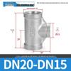 Youlan Zhizao 304 Stainless Steel Reducing Female Threaded Tee