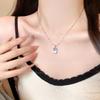 Japanese & Korean Style Geometric Titanium Steel Necklace - Women's Clavicle Chain Collection