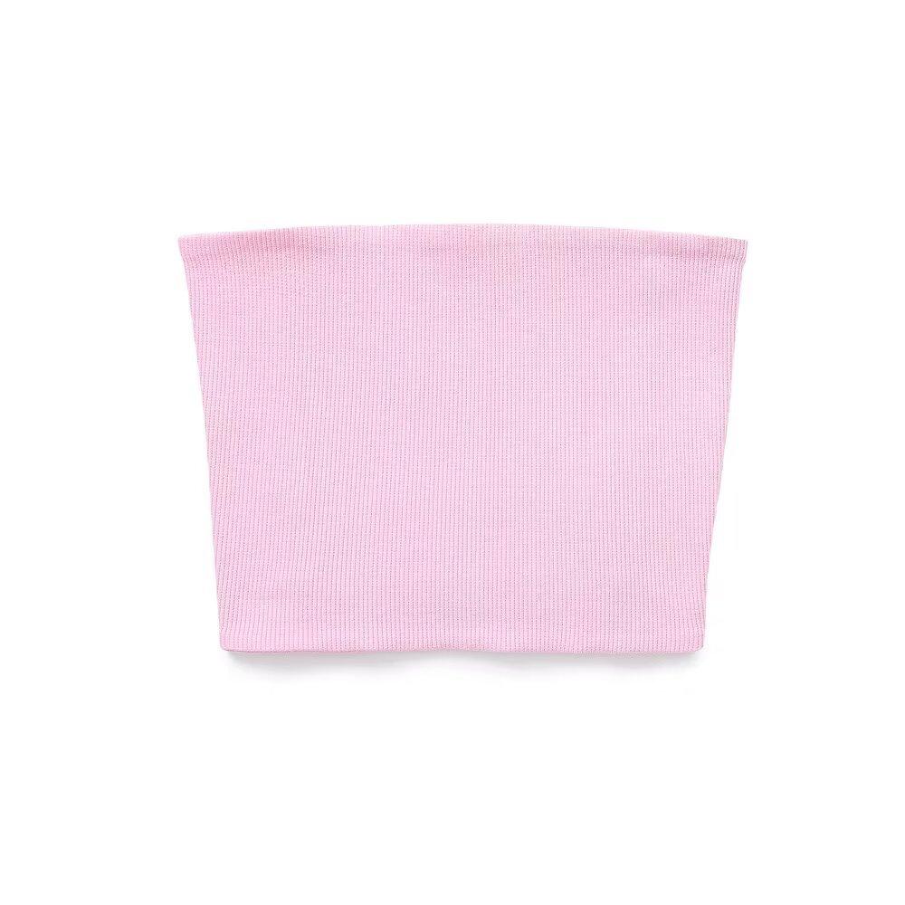 European and American style new women s fashionable and fashionable camisole short top 4174310 S розовый