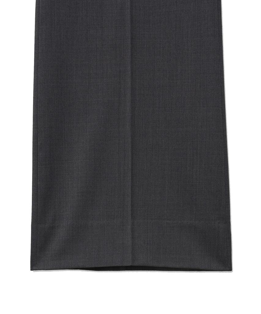 NOIRER Light Wool Flare Slacks (Gray)