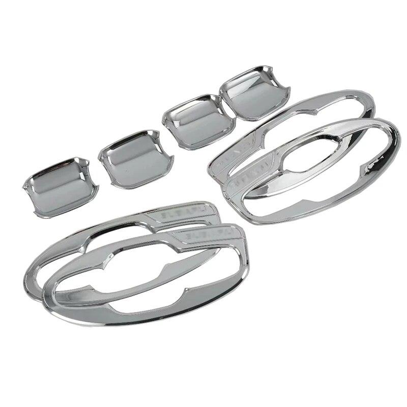 ABS Chrome Door Handle Cover Trims Decoration For Subaru Forester SK 2018  Fifth Generation  Auto Exterior Accessories