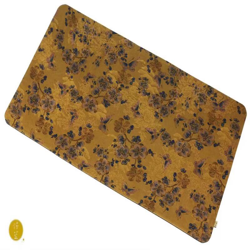 Handun Gambiered Canton Gauze Tea Mat & Towel