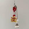 Trendy Core Bag Decoration Lovely Fruit Pendant Keychain Phone Chain Accessory
