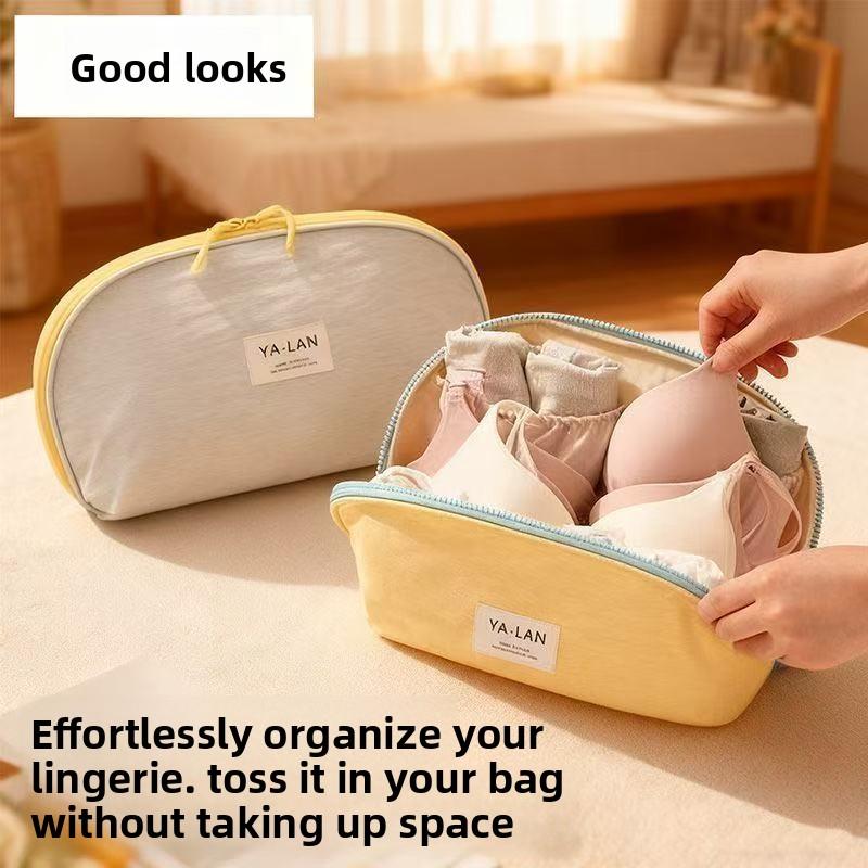 Fashion Portable Underwear Panties Storage Bag Light Luxury Travel Storage Bag Clothing Organizing Storage Bag