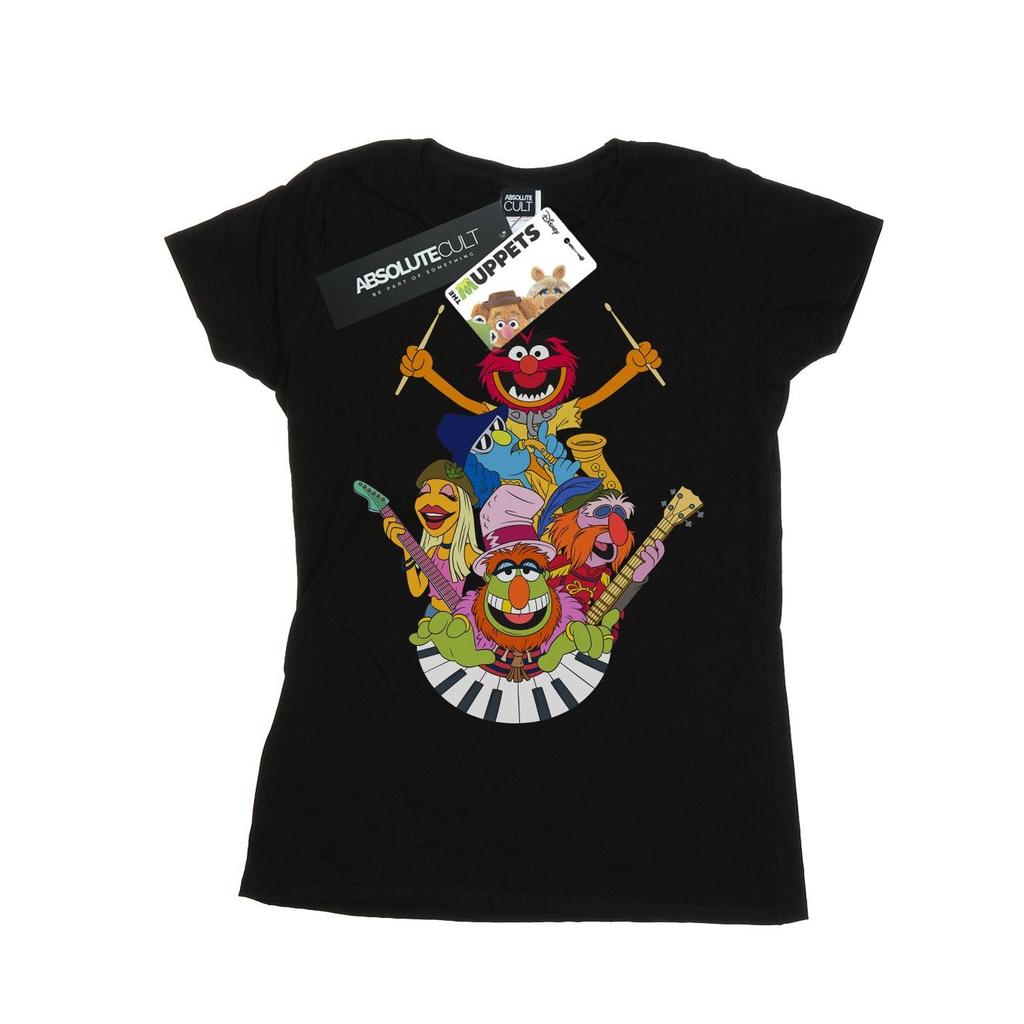 Disney Womens/Ladies The Muppets Dr Teeth And The Electric Mayhem Cotton T-Shirt