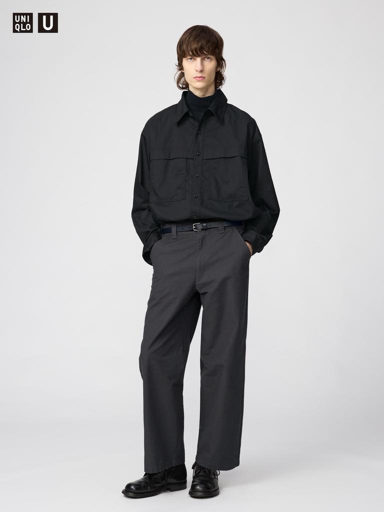 Uniqlo Wide Straight Pants