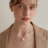 (92.5 Silver) Big Stella Necklace Nz2141
