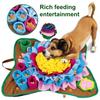 Pet Snuffle Mat for Dogs Cats Interactive Slow Feeder Treat Toy Non-Slip Dog Puzzle Game Mat Dog Feeding Licking Mat