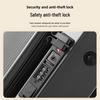 Aluminum Frame USB Charging Carry-on Luggage