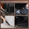 Portable Car Vacuum 4-in-1, 25000 Pa, 3 Suction Modes, Handheld for Car, Desk, Keyboard, Sofa