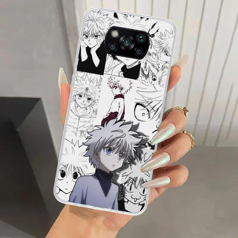 Killua Hunter HXH Phone Case for Xiaomi Poco X7 X6 X5 X4 X3 Nfc F7 Ultra F6 F5 Pro F4 GT F3 M6 M5S M4 M3 Soft Print Shell Poco X