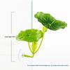 1pcs Green Leaf Hammock For Betta Fish Stress-Reducing Aquarium-Safe Decor With Suction Cup For Fish Tank Fake Plants Decoration