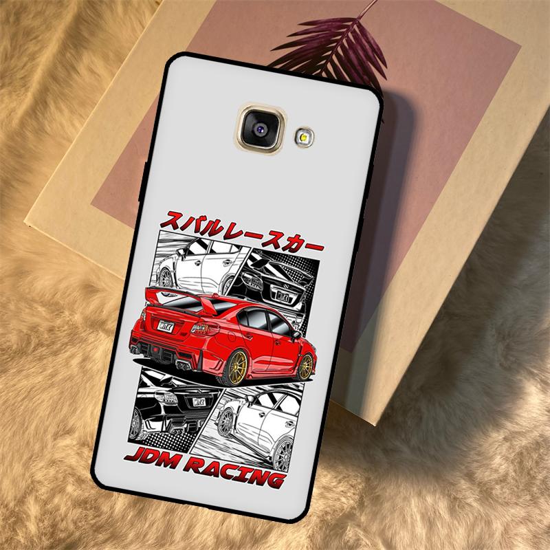 Sports Car JDM Drift Case For Samsung Galaxy M16 M36 M56 M54 M23 M20 M32 M52 M34 M14 M35 M55 M15 M11 M31 M13 M53