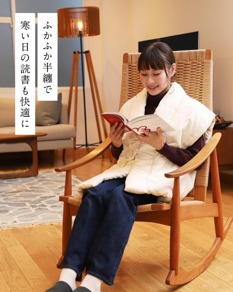 [TAYU-TAFU] Miyata Orimono Mountain Range Hanten Long Poncho Sleeveless Women's Kurume Weave Made in Japan (Mountain Range Beige)