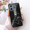 Flower Cartoon Boeknot Fashion Design Phone Case For Honor X8D 4G Funda 6.77" Soft Clear Silicone Shockproof Back Cover