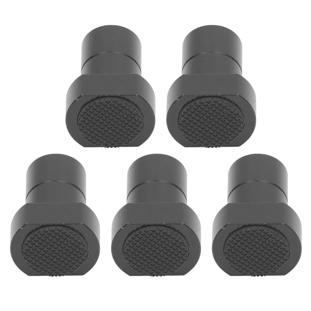 5Pcs Bench Dog 19mm Aluminum Alloy Woodworking Clamp Peg Brake Stop for Crafting