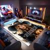 1PC Custom Name Witchcraft Magic Theme Floor Mat Ideal for Living Room, Game Rooms, Office, Bedroom,Floor Mat Playful Design
