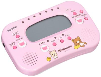 SEIKO and Stopwatch Rilakkuma Cherry Pink STH100RKC Metronome, Tuner,