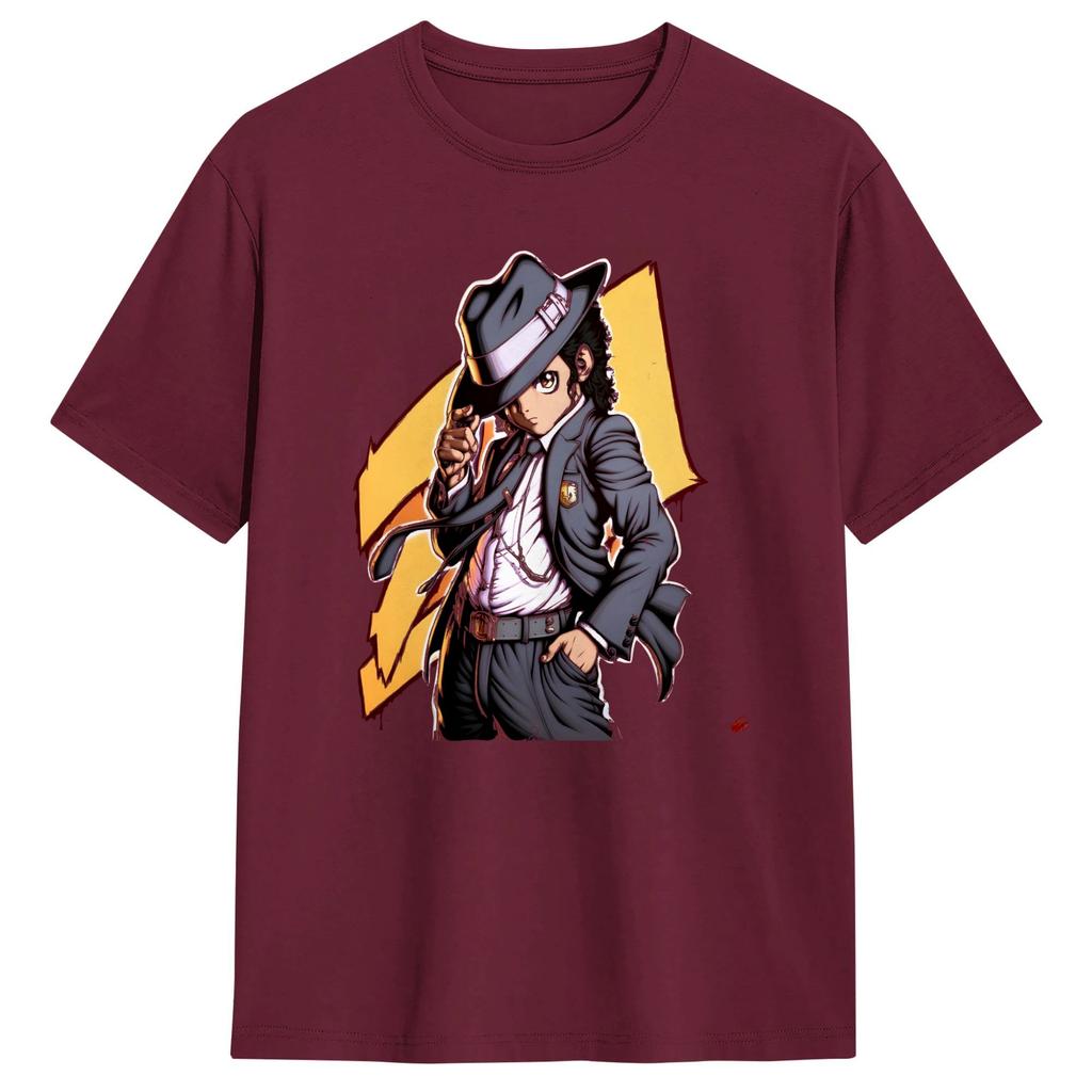 MMichael JJackson the king of pop TShirt Summer Cotton T Shirts For Unisex Casual Tshirt Short Sleeve Y2K Funny Top Tees