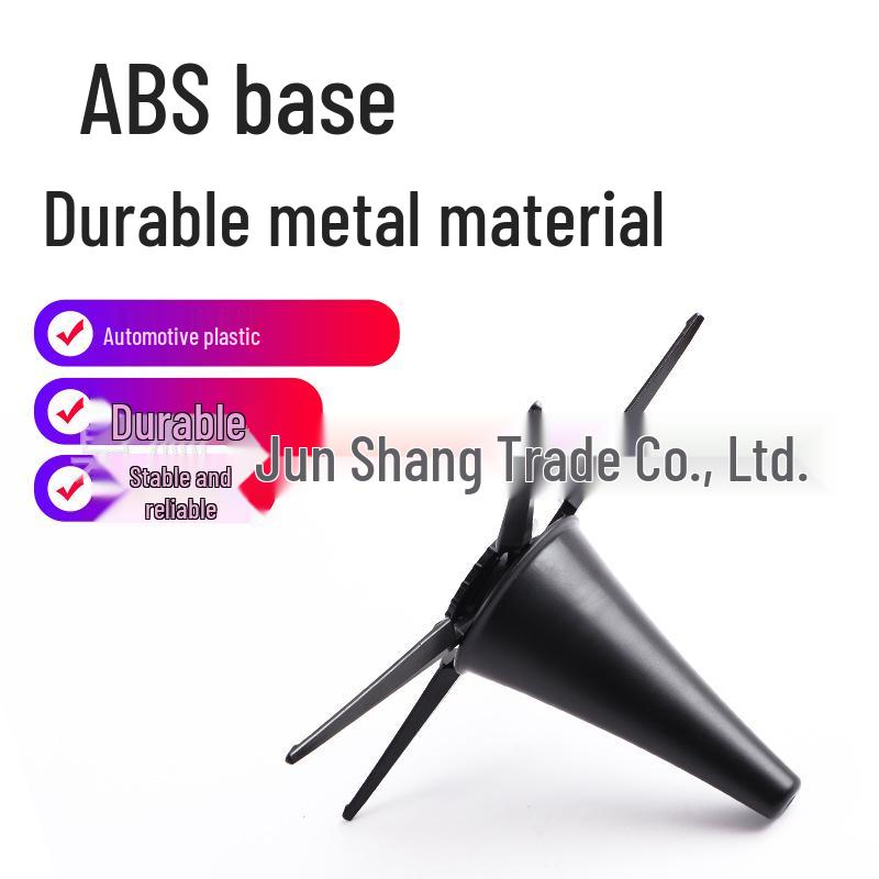 Support de clarinette pliable en bois de roseau avec base stable