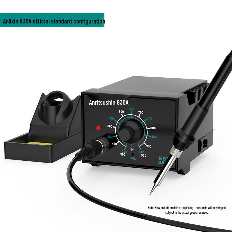 

Anlixun 936A 60W Adjustable Temperature Soldering Iron Station for Household Repair and Welding
