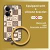 Ring Dirt-resistant Phone Case For Tecno Camon20 Pro 5G/CK8n Funny Protective Solid Color Anti-knock Cute Waterproof