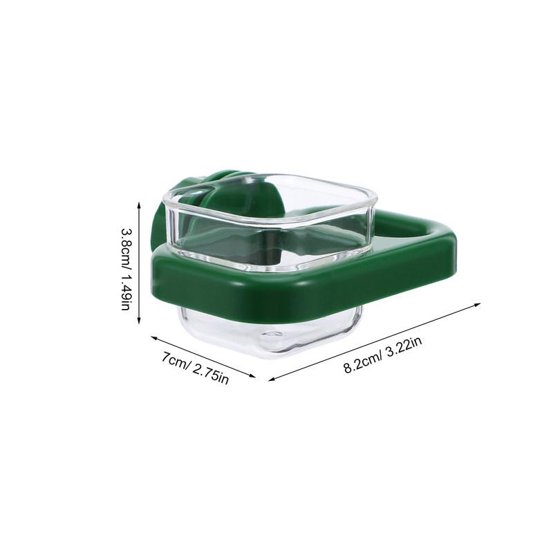 Automatic Pet Cage Hanging Water Feeder Dripless Water Bottle Dispenser Parakeet Bird Small Animal Waterer Auto Watering Pet