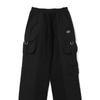 Woven Patch Bijo Cargo Pants  Black 
