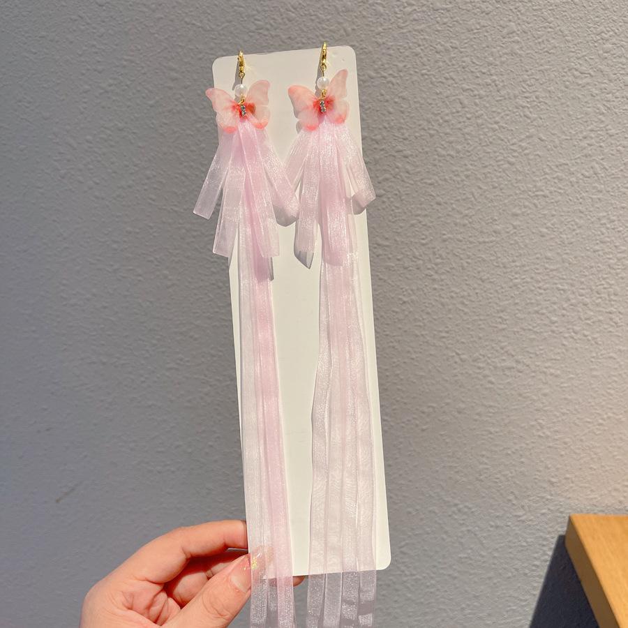 Набор заколок в китайском стиле Ханьфу для девочек - Включает заколки для волос, качающиеся кисточки и аксессуары-бабочки